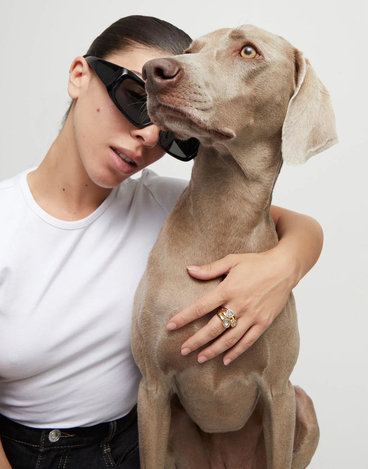 SER CAMALEONICA 3 STONE RING