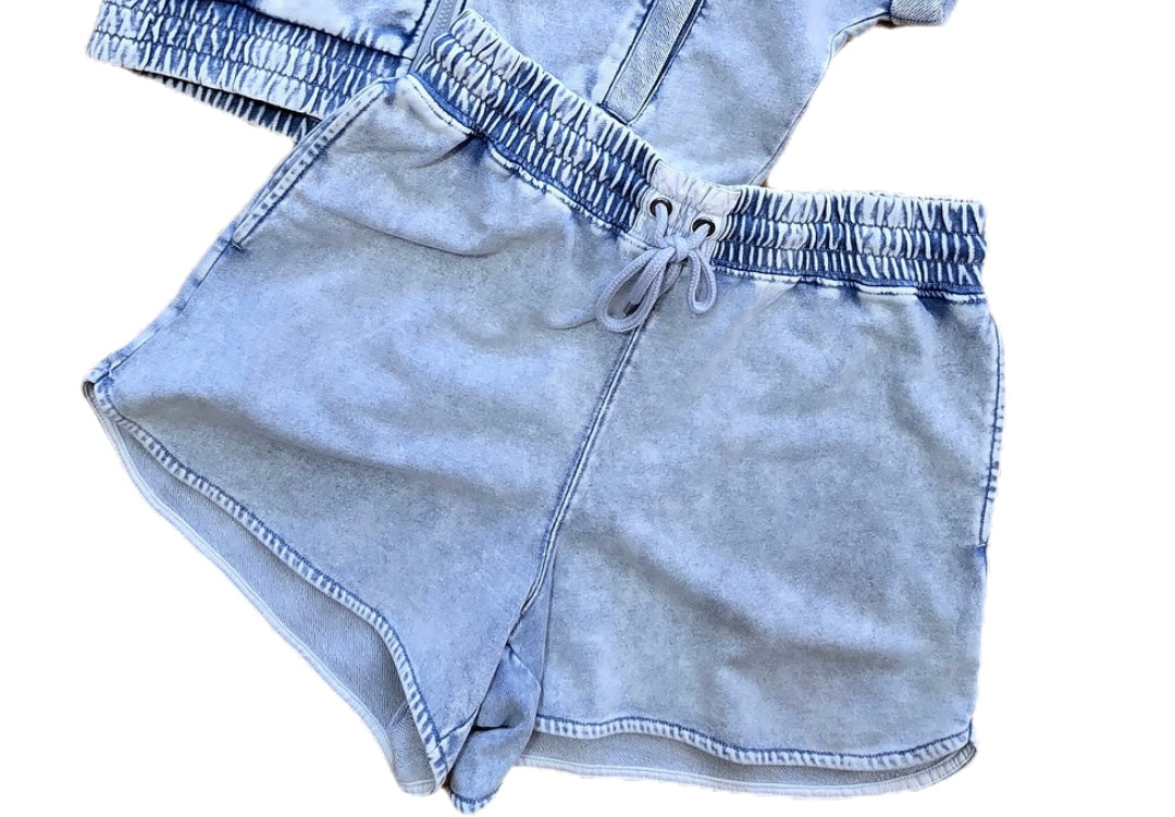 BURLEIGH INDIGO TERRY SHORT
