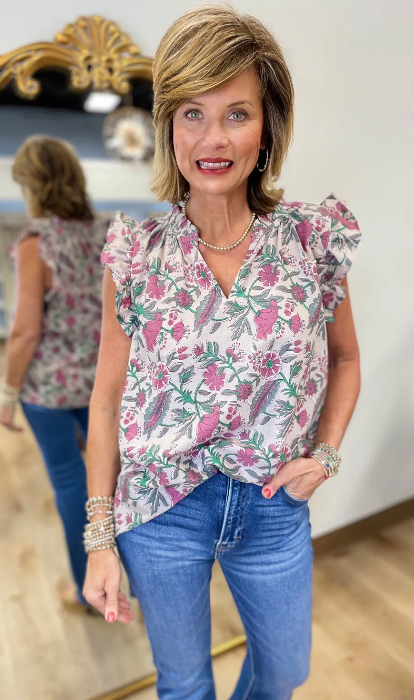 BELLA BERRY BLOUSE