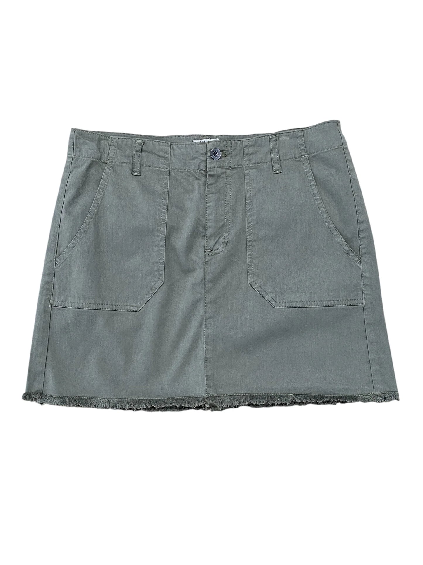 SOFT OLIVE PEYTON SKIRT