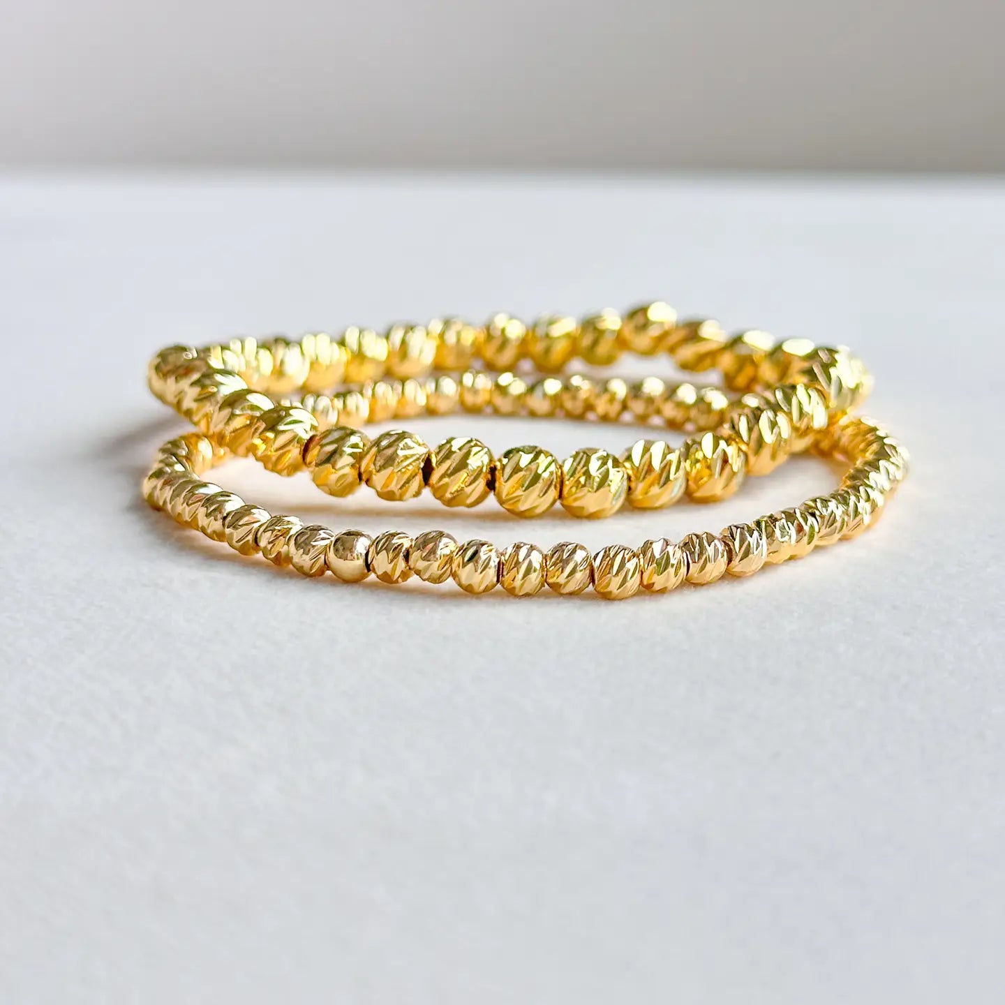 SMALL GOLD BEAM BRACELET