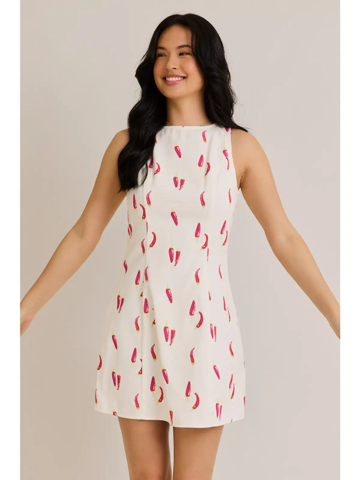 pepper red dress Pepper red