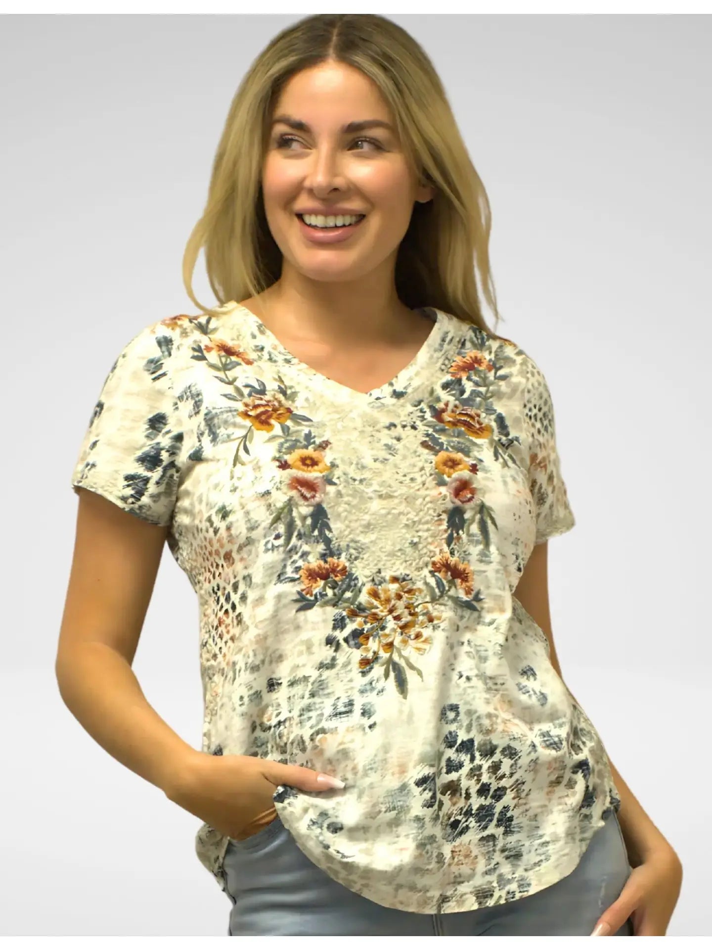 SONIA LEOPARD TEE