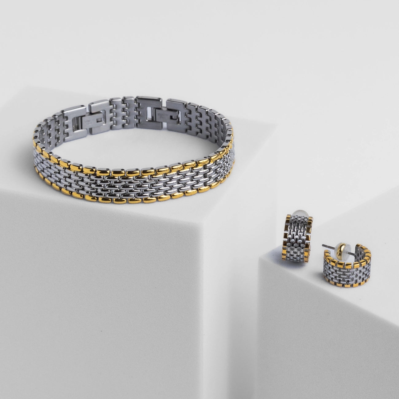 TWO-TONE WATCH HOOPS