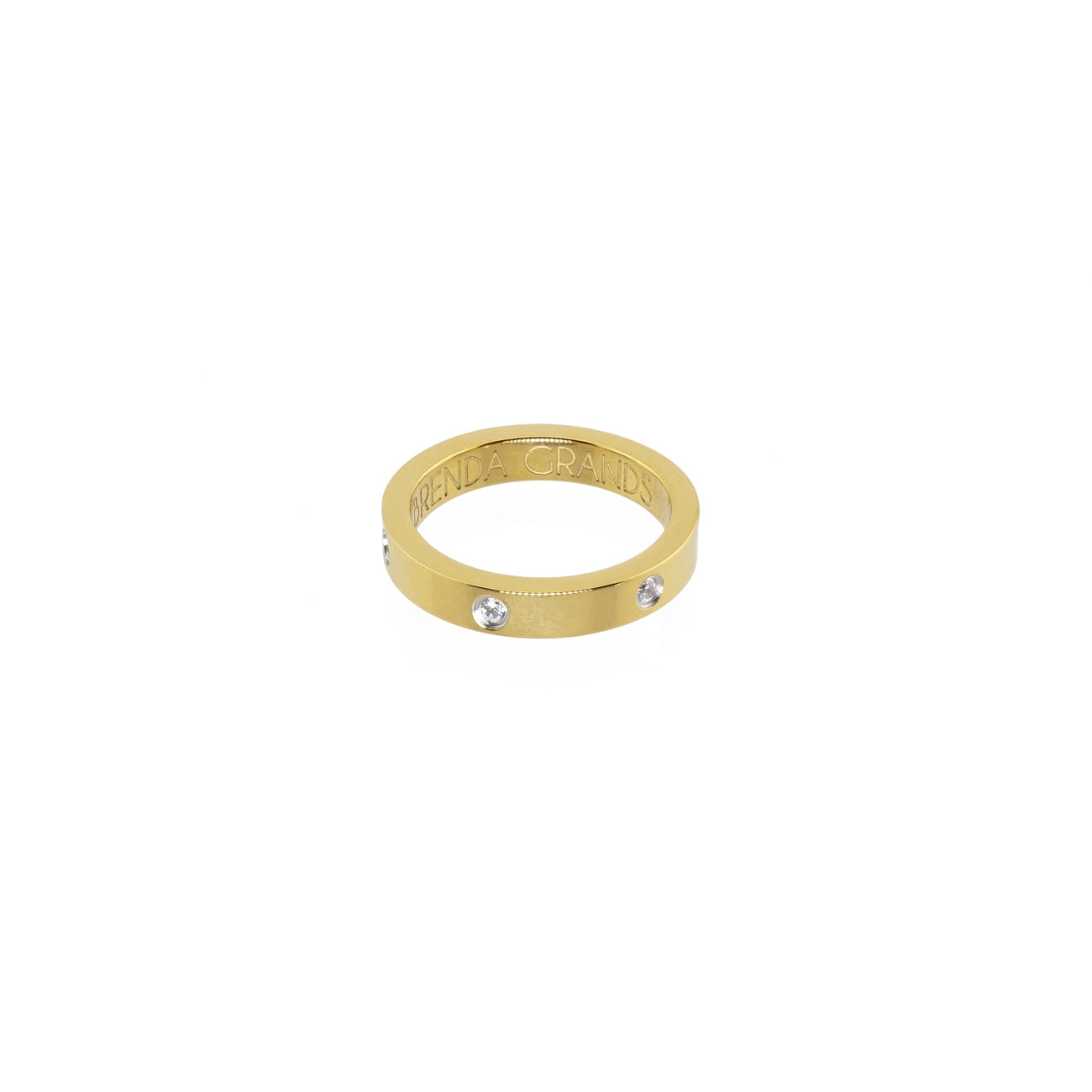 GOLD DIAMOND RING BAND