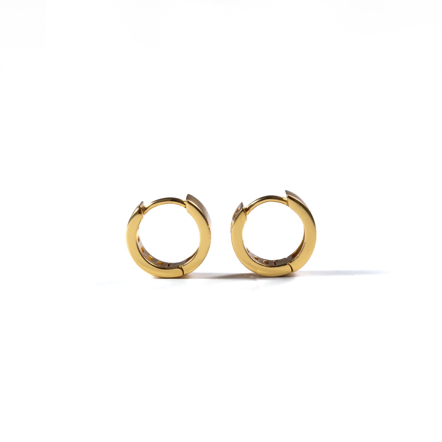 BAGUETTE HUGGIE EARRINGS