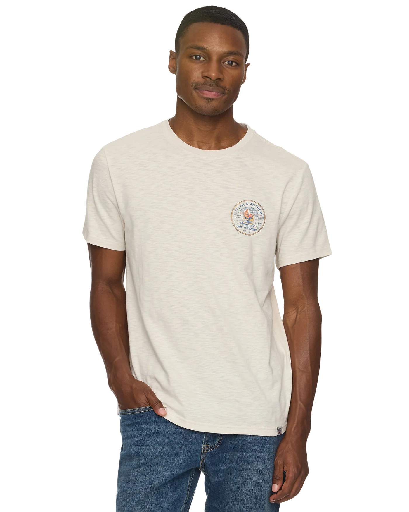 OLD FASHION SLUB TEE