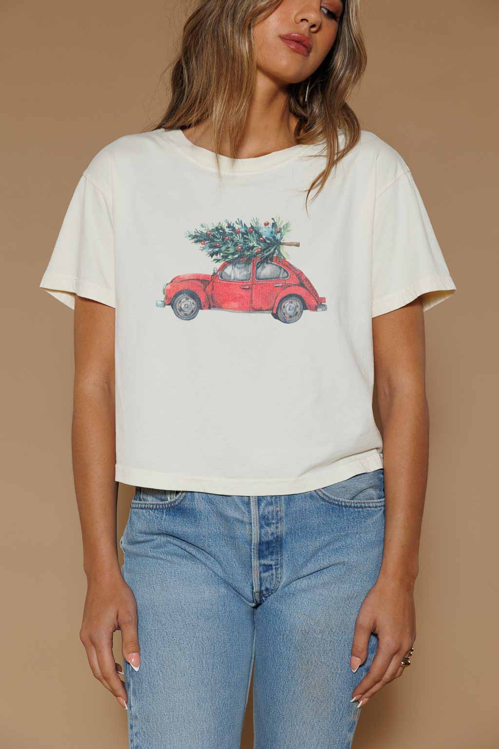 CHRISTMAS CAR TEE
