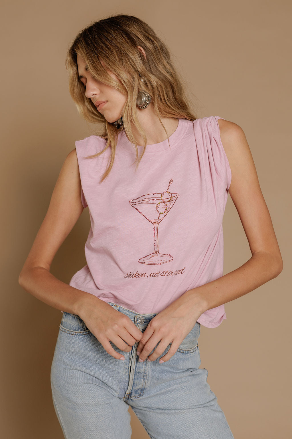 SHAKEN NOT STIRRED TEE