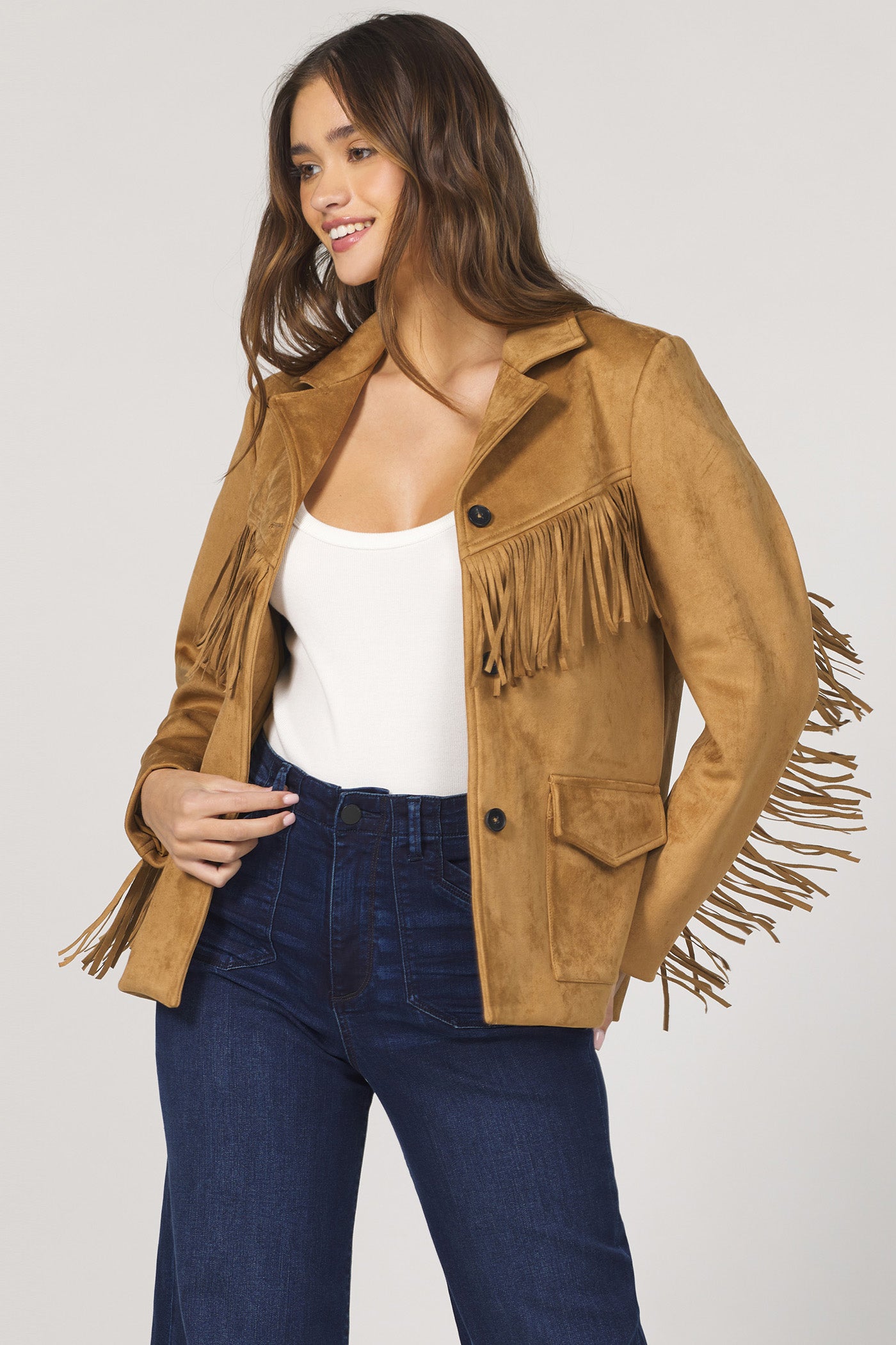 OAKLEY FRINGE COAT
