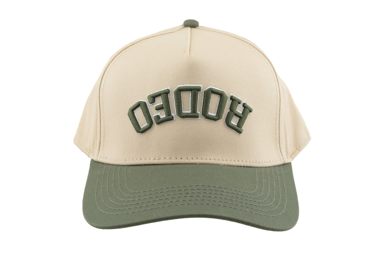 RODEO CREAM/GREEN HAT