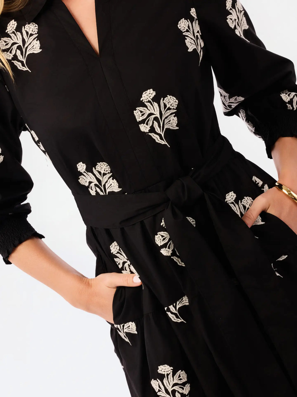 ELEANOR EMBROIDERED DRESS