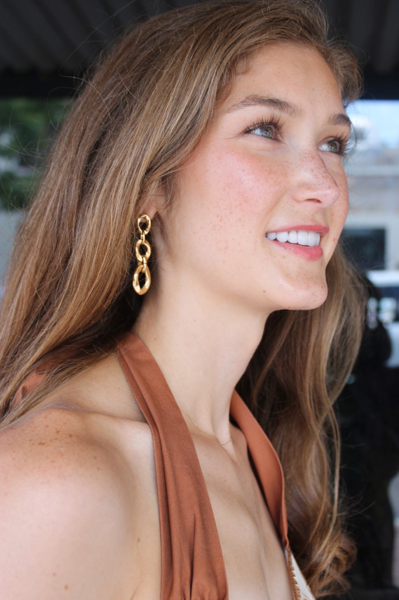 YOLO GOLD EARRINGS