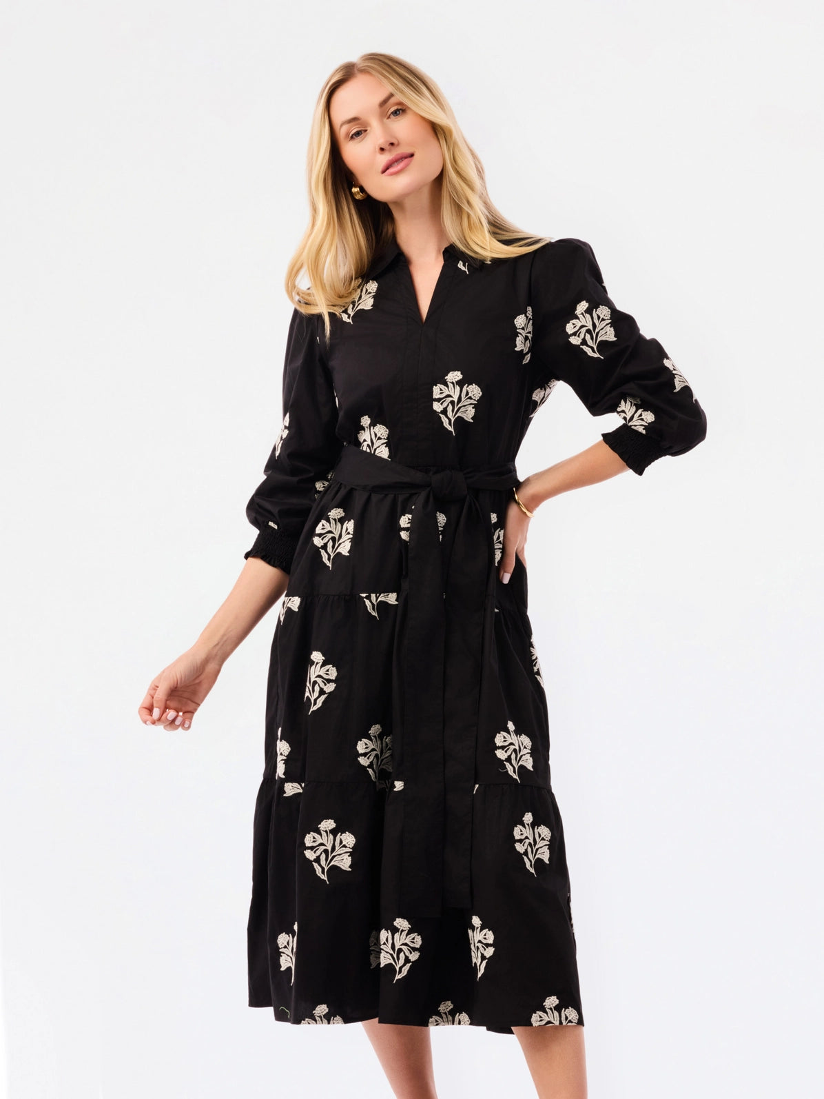 ELEANOR EMBROIDERED DRESS