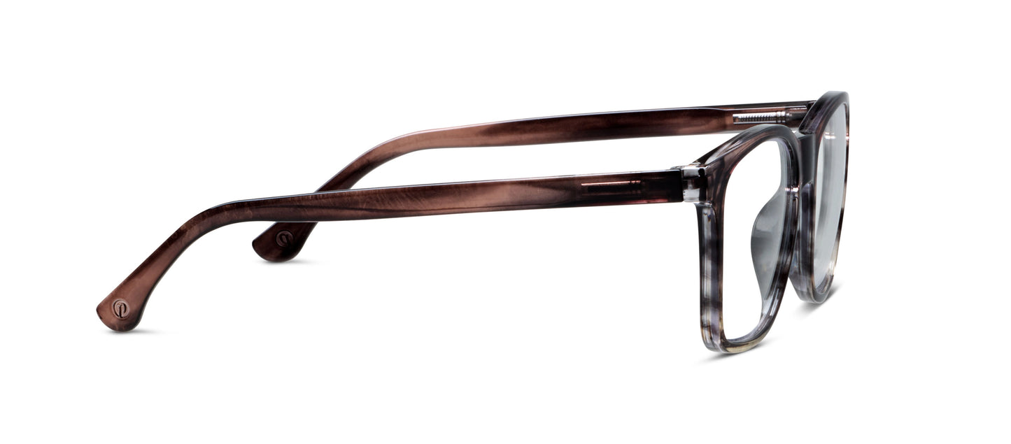 WOODS BROWN OMBRE READERS