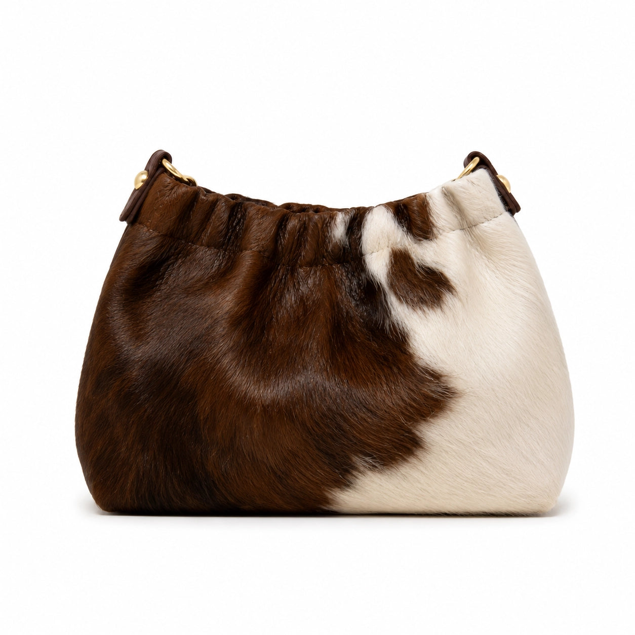 COWHIDE PATTERNS CROSSBODY BAG