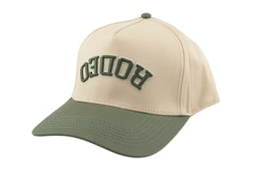 RODEO CREAM/GREEN HAT