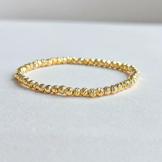 SMALL GOLD BEAM BRACELET