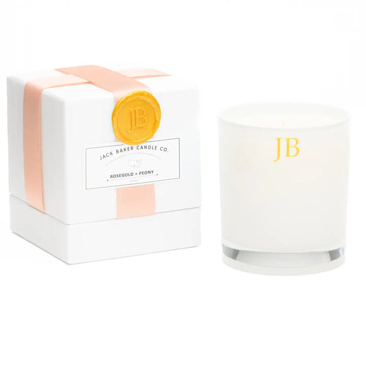 PORCELAIN PEONY BOXED CANDLE