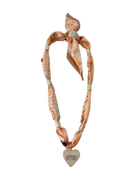LESLIE SCARF NECKLACE