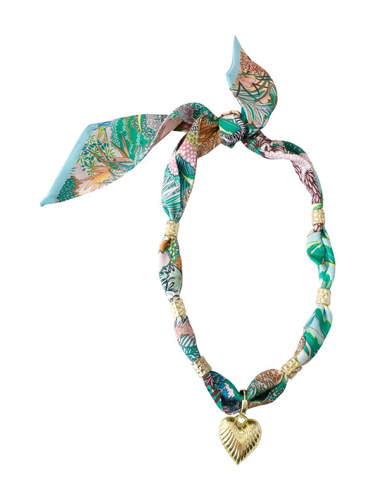 TAHITI SCARF NECKLACE