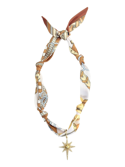 TULUM SCARF NECKLACE