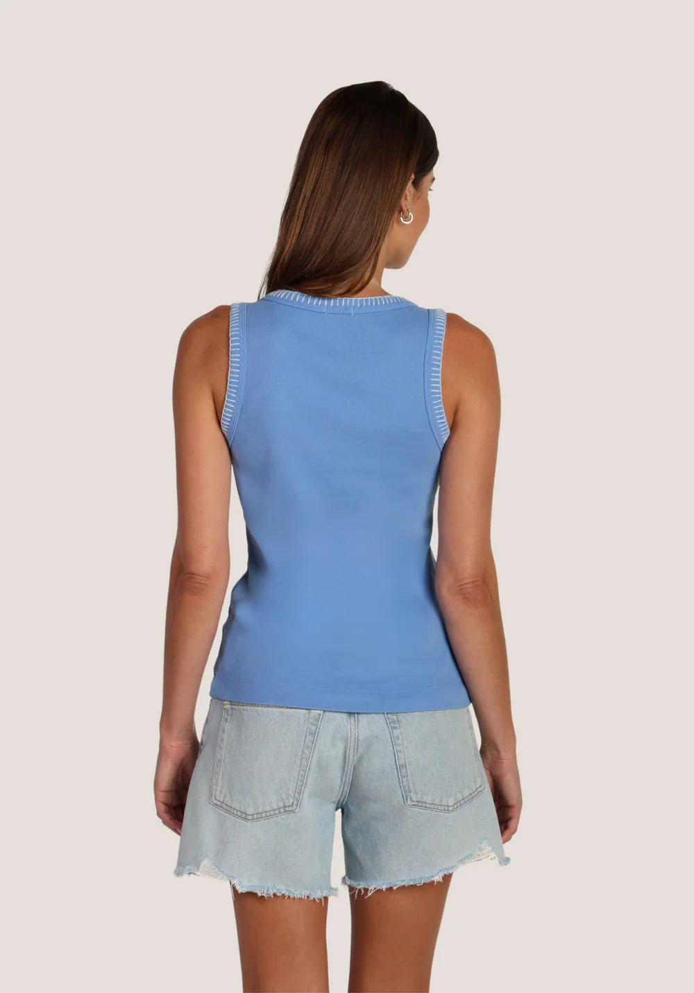 BLUE JUDE RIB TANK
