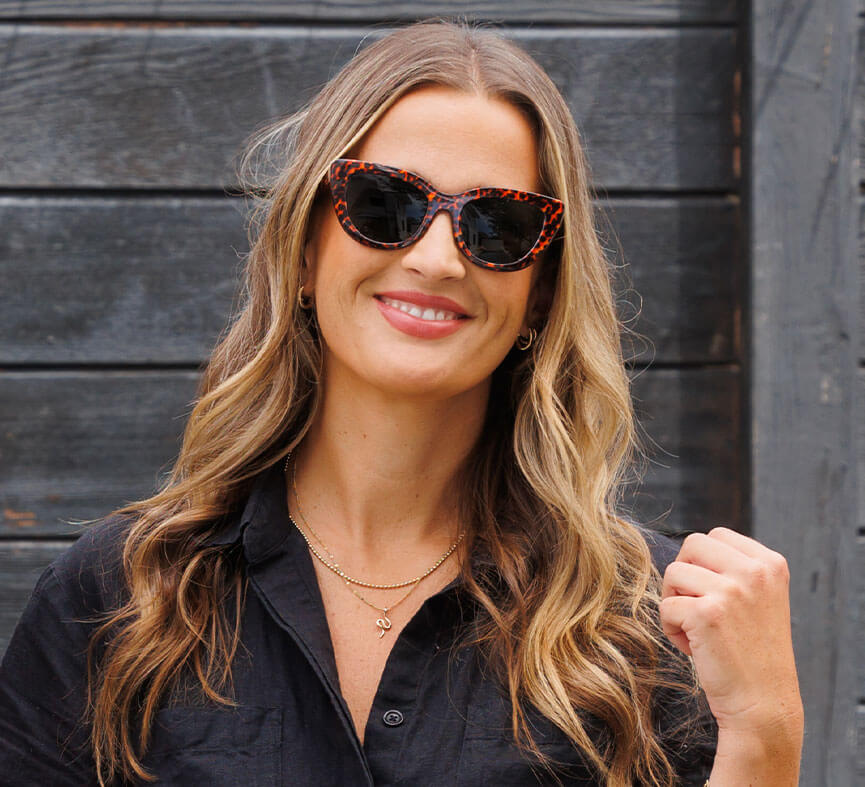 LEOPARD CAPRI SUNGLASSES