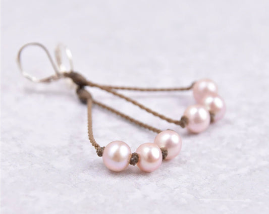 TRIPLE BAROQUE EARRINGS