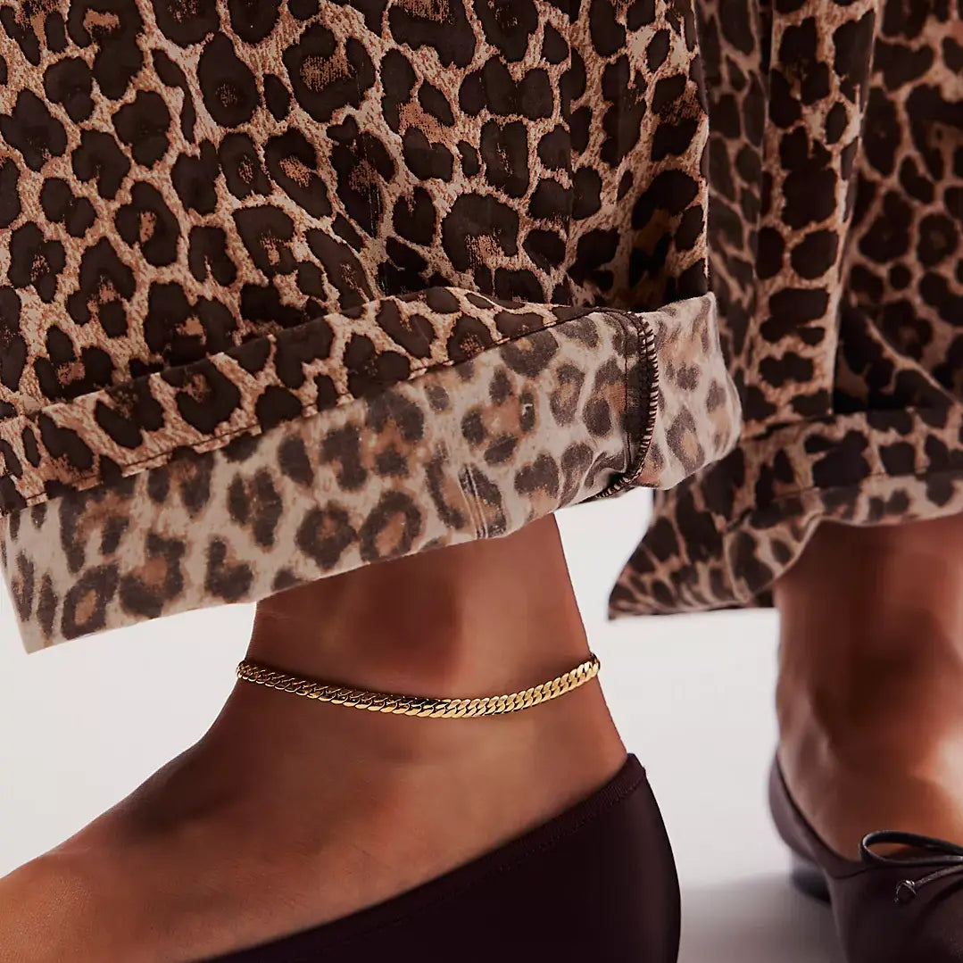 BRAIDED GOLD ANKLET