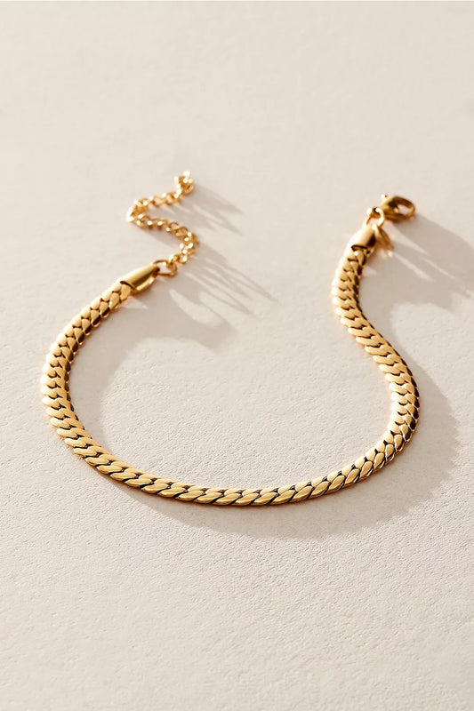 BRAIDED GOLD ANKLET
