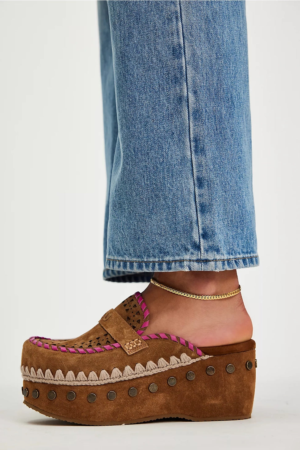 BRAIDED GOLD ANKLET