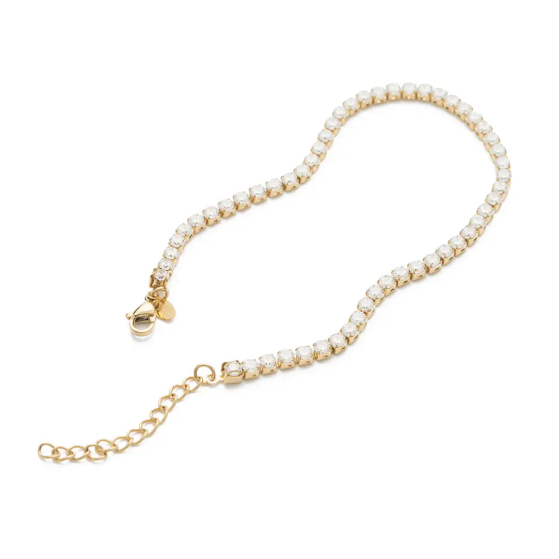 GOLD TENNIS ANKLET