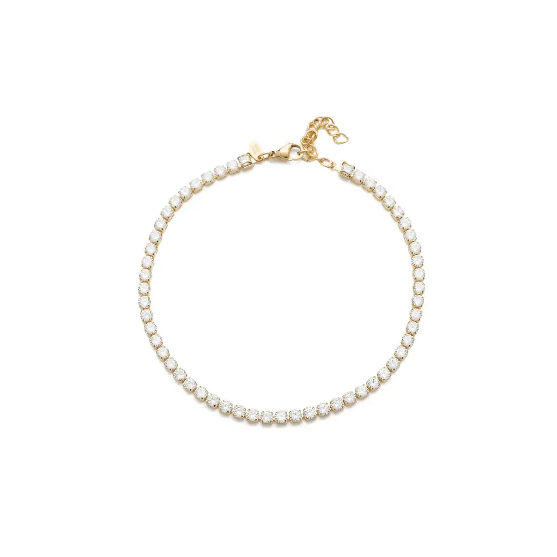 GOLD TENNIS ANKLET