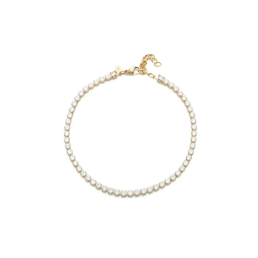 GOLD TENNIS ANKLET