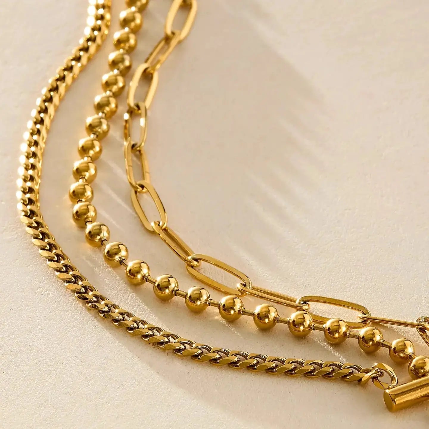 CHUNKY TRIPLE ANKLET