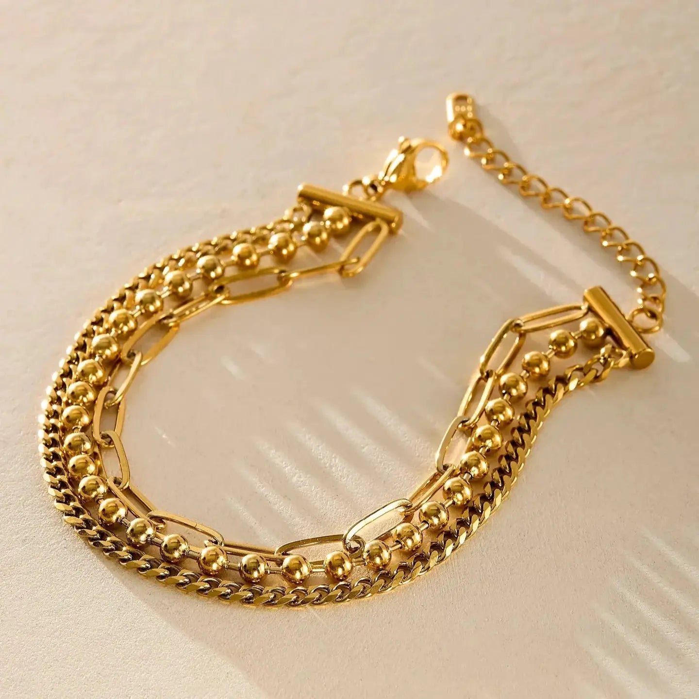 CHUNKY TRIPLE ANKLET