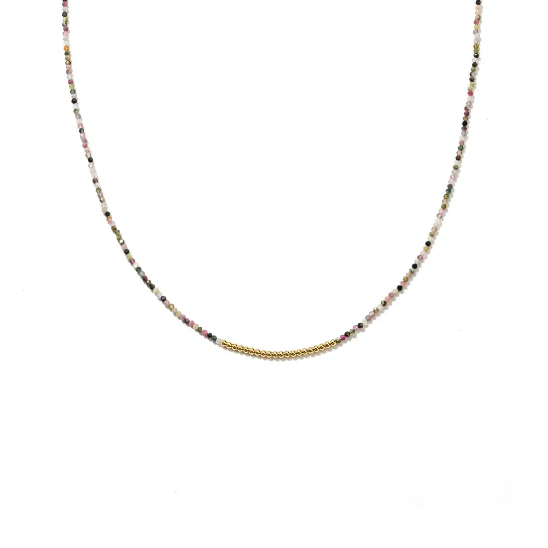 TOURMALINE BEADED NECKLACE