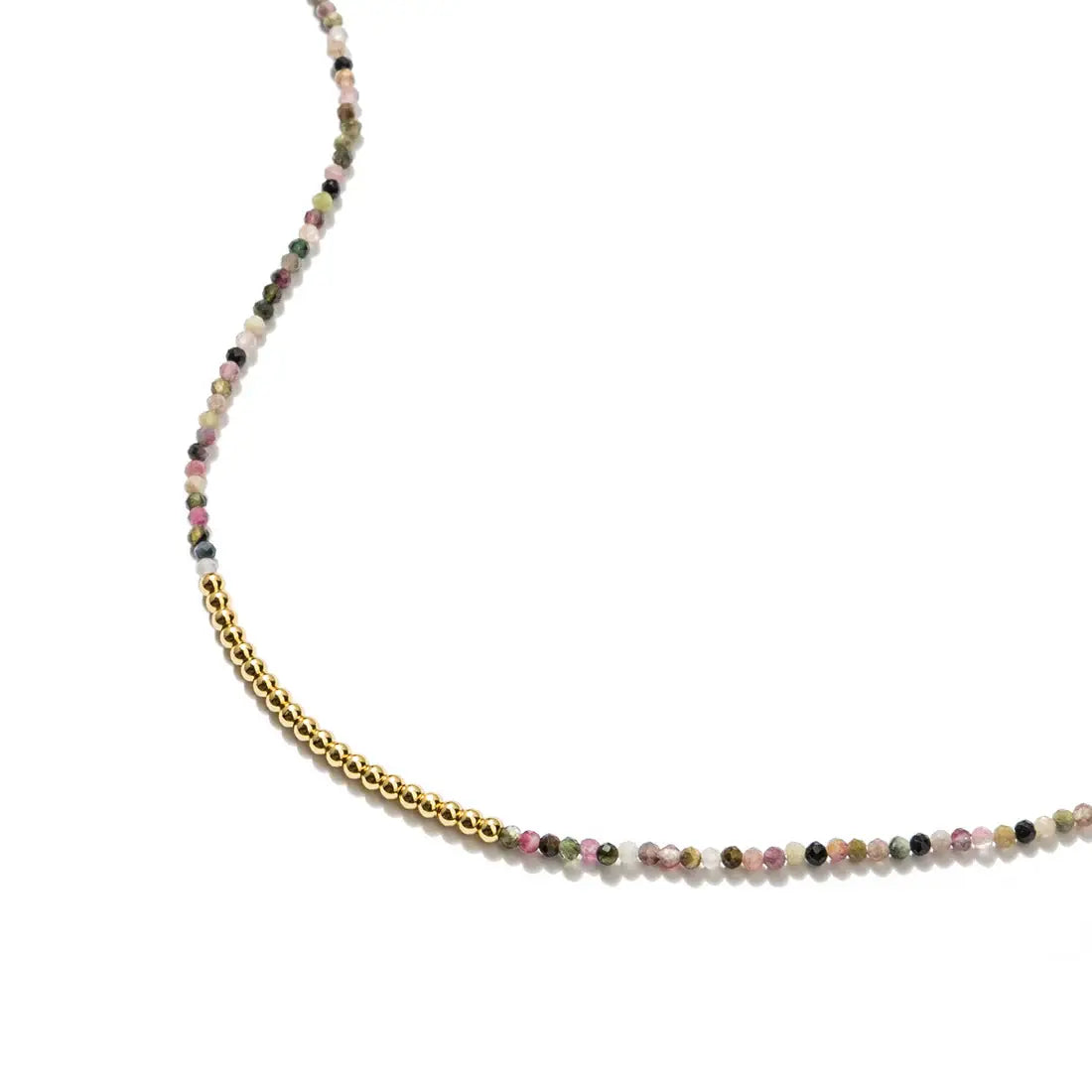 TOURMALINE BEADED NECKLACE