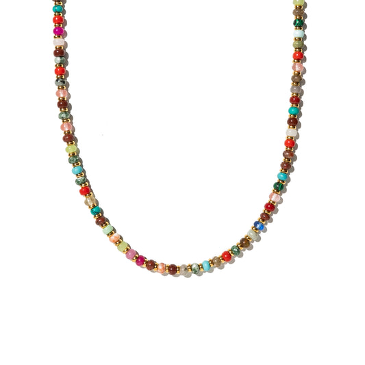 GEMSTONE GLOW NECKLACE