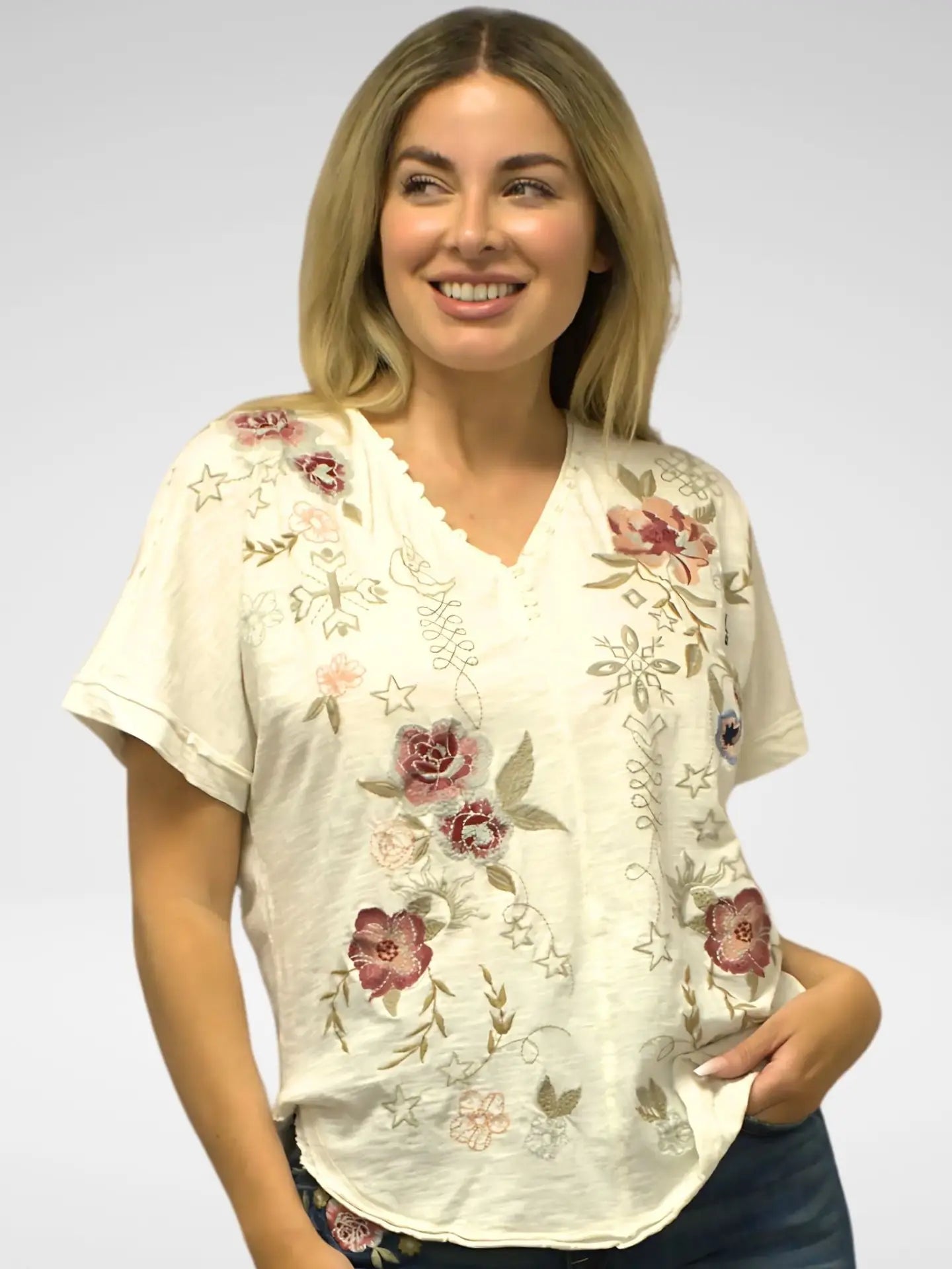 IVORY REVA TEE