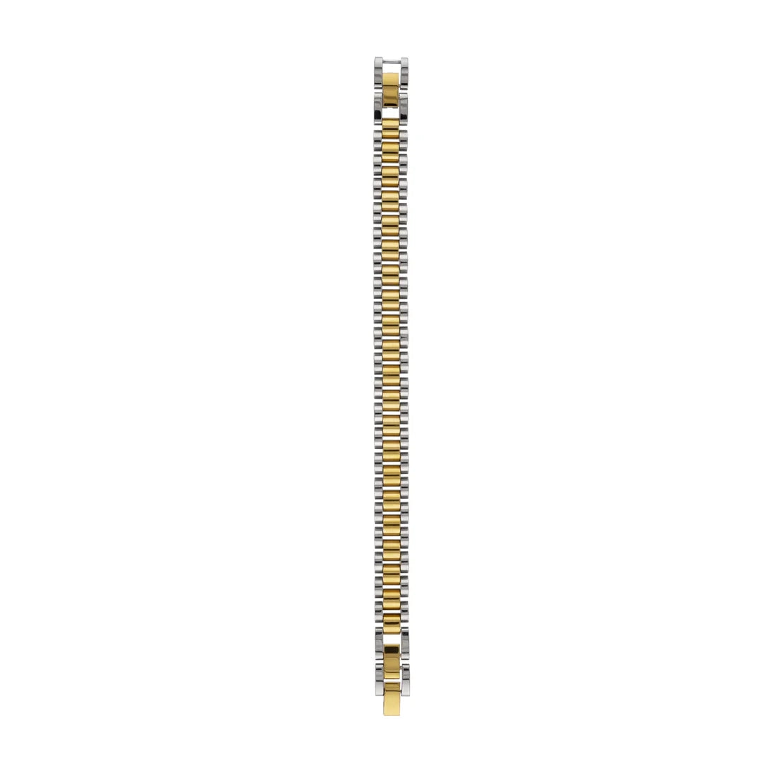 TWO TONE WATCH BAND BRACELET