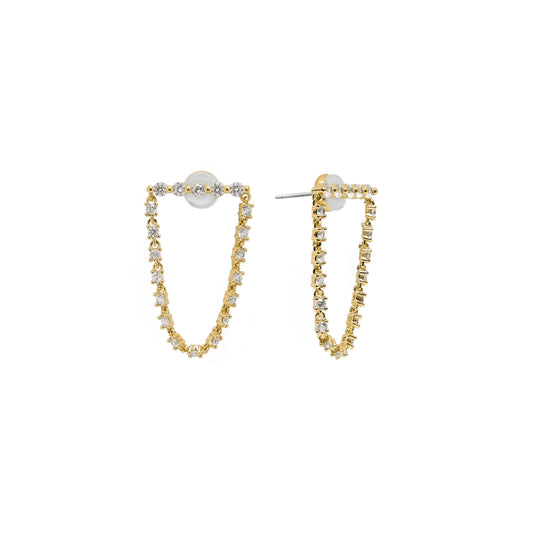 TENNIS DROP EARRINGS