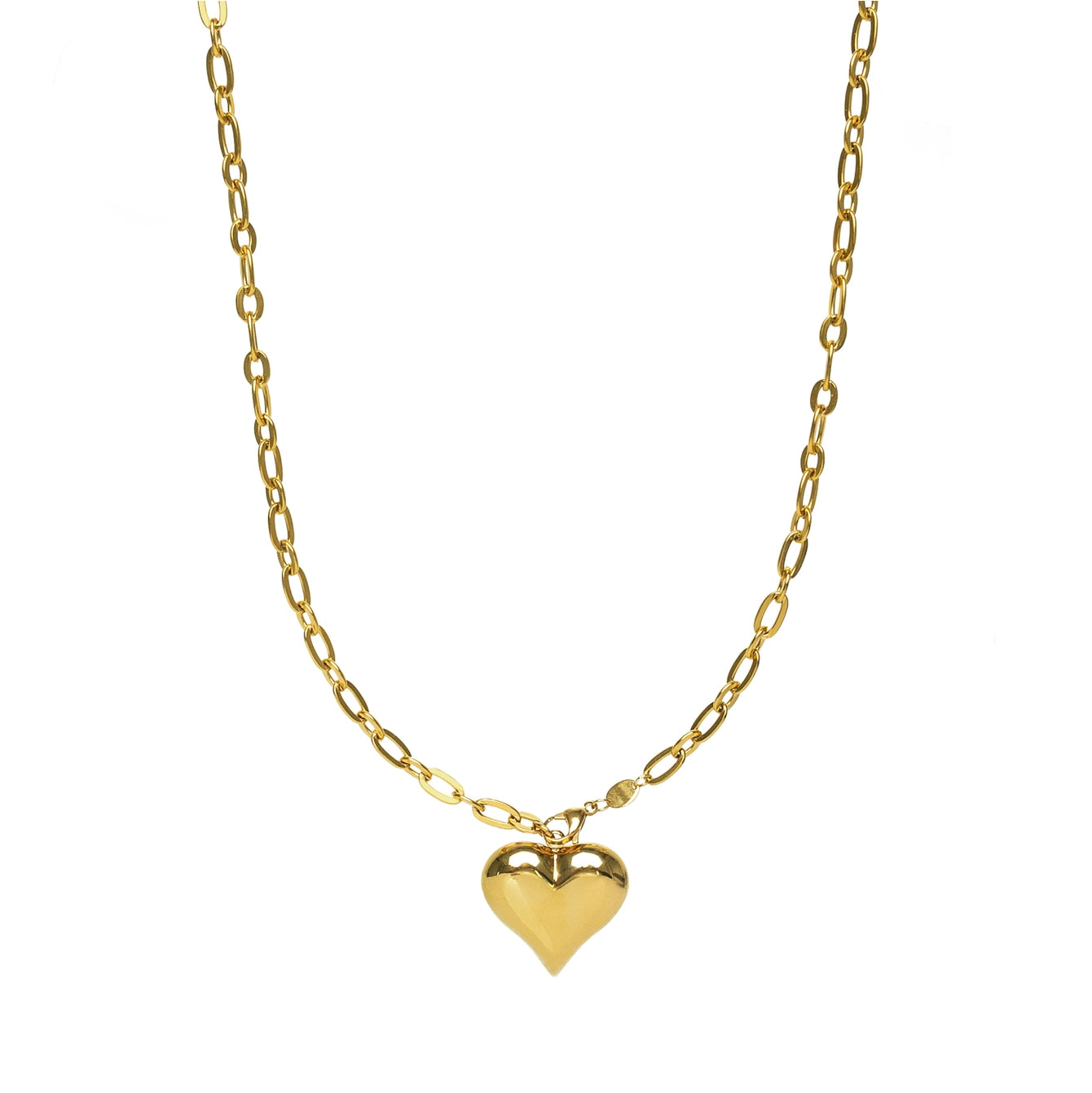 STATEMENT HEART NECKLACE