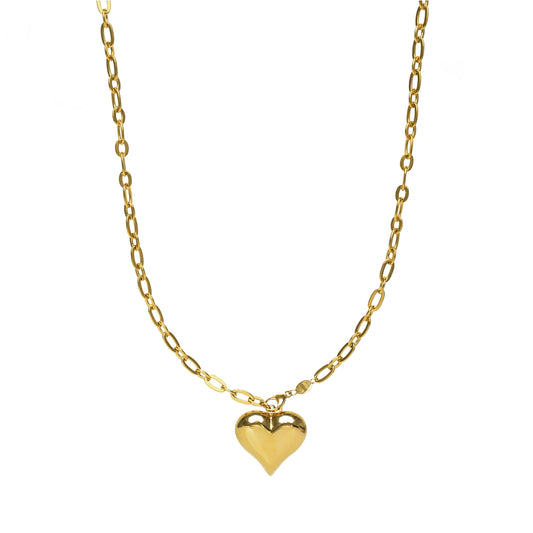 STATEMENT HEART NECKLACE