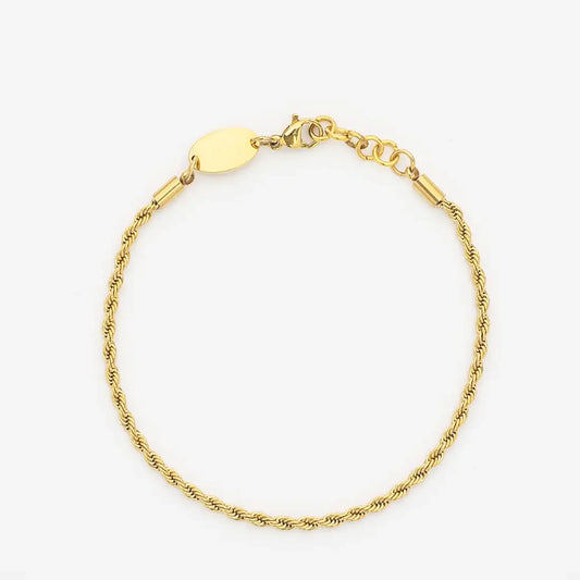 STAPLE ROPE BRACELET