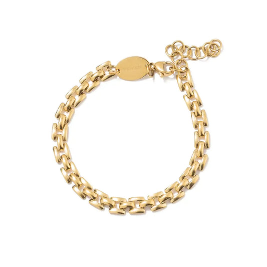 SQUARED CHAIN BRACELET