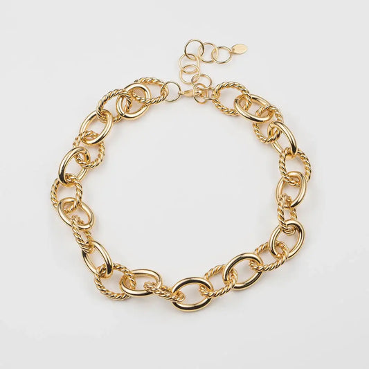 TWISTED STATEMENT NECKLACE
