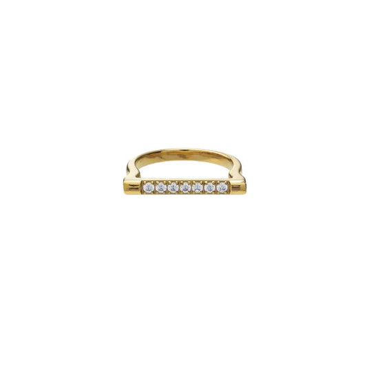 DIAMOND BAR RING