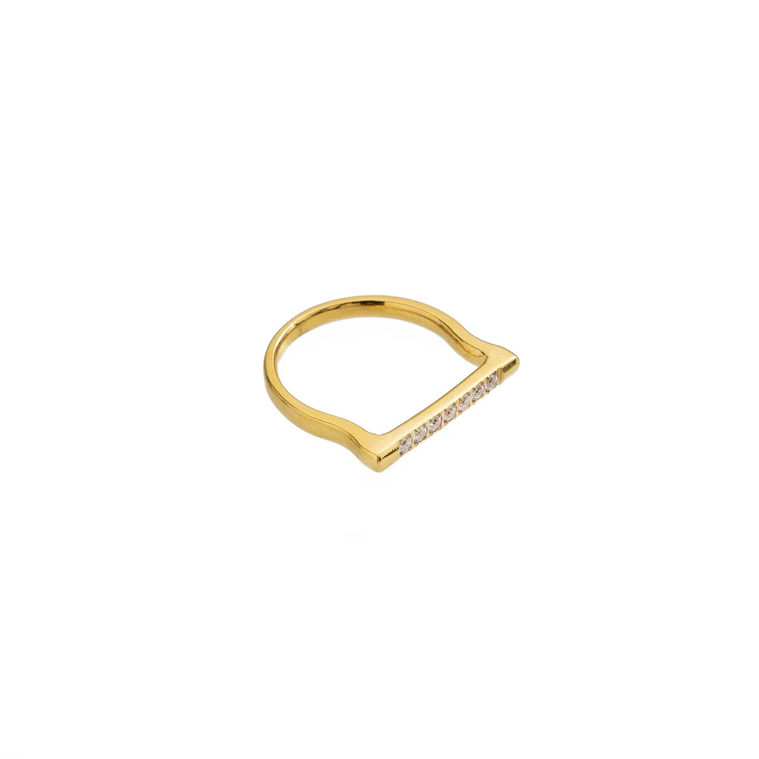 DIAMOND BAR RING